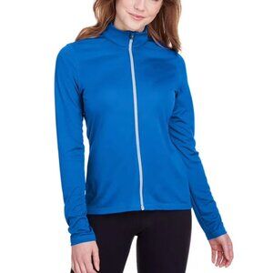 NWT Puma Lapis Blue Full-Zip Athletic Long Sleeve Golf Athleisure Workout